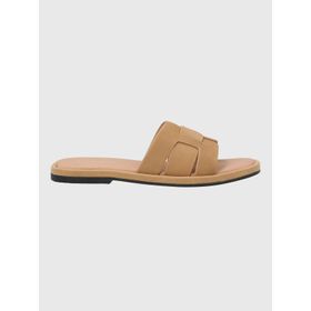 Sandalia Para Mujer Cuero Antibes Café Hush Puppies