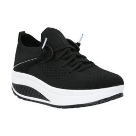 Zapatilla Para Mujer Textil/Sintético Eden Negro Hush Puppies