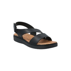 Sandalia Para Mujer Sintético Orazia Negro Hush Puppies