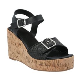 Sandalia Para Mujer Sintético Carlotta Negro Hush Puppies