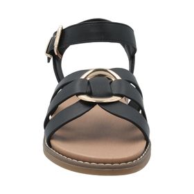 Sandalia Para Mujer Sintético Yona Negro Hush Puppies