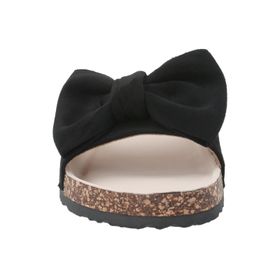 Sandalia Para Mujer Textil Ermine Negro Hush Puppies