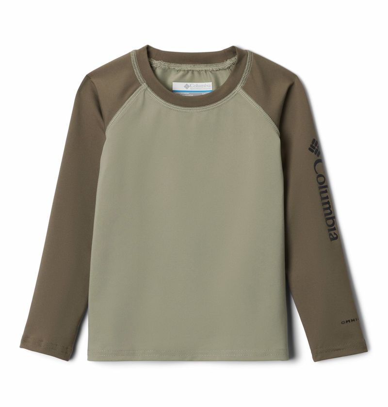 Polo-Para-Niño-Manga-Larga-Sandy-Shores™-Verde-Columbia