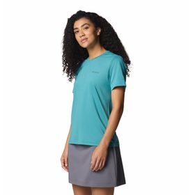 Polo Para Mujer Manga Corta Wild Springs™ Celeste Columbia