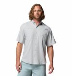 Camisa-Para-Hombre-Manga-Corta-PFG-Tamiami™-II-Gris-Vestuario