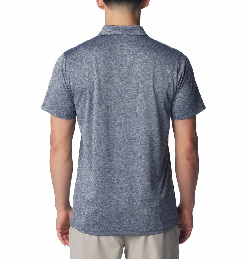 Polo-Para-Hombre-Pique-Columbia-Hike™-Azul-Columbia