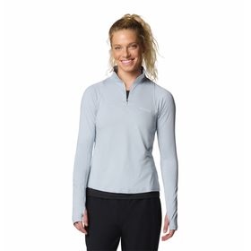 Casaca Para Mujer 1/2 Cierre Weekend Ascent™ Gris Columbia
