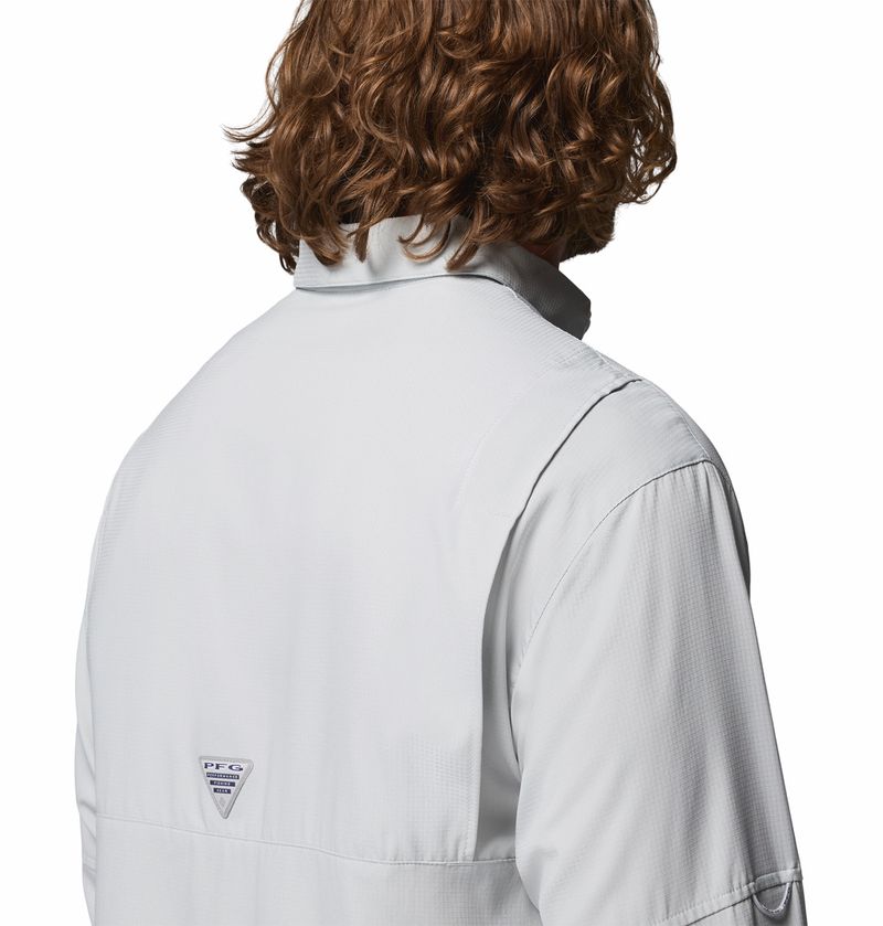 Camisa-Para-Hombre-Manga-Larga-PFG-Tamiami™-II-Gris-Vestuario