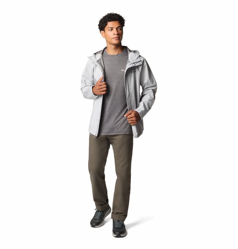 Casaca-Para-Hombre-Impermeable-Earth-Explorer™-II-Gris-Columbia