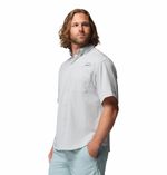 Camisa-Para-Hombre-Manga-Corta-PFG-Tamiami™-II-Gris-Vestuario