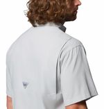 Camisa-Para-Hombre-Manga-Corta-PFG-Tamiami™-II-Gris-Vestuario