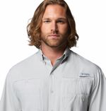 Camisa-Para-Hombre-Manga-Corta-PFG-Tamiami™-II-Gris-Vestuario