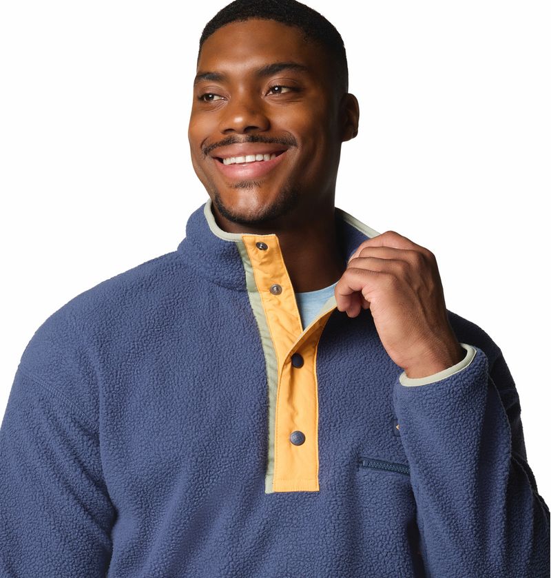 Polar-Para-Hombre-1-2-Cierre-Con-Broche-Helvetia™-II-Azul-Columbia