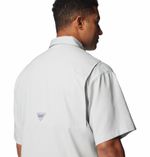Camisa-Para-Hombre-Manga-Corta-PFG-Tamiami™-II-Gris-Vestuario