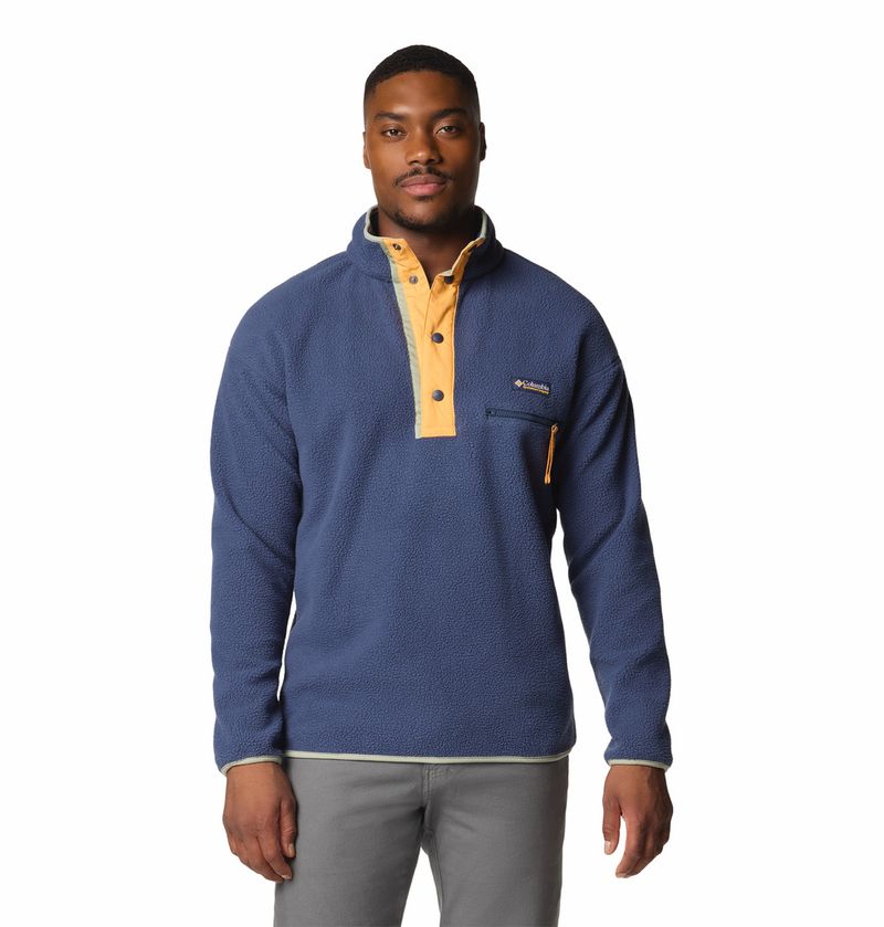 Polar-Para-Hombre-1-2-Cierre-Con-Broche-Helvetia™-II-Azul-Columbia