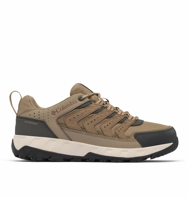 Zapatillas-Para-Hombre-Impermeables-Strata-Trail™-Marrones-Columbia
