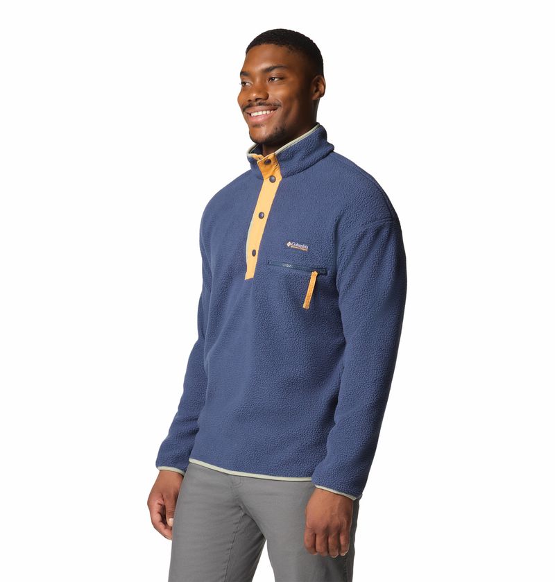 Polar-Para-Hombre-1-2-Cierre-Con-Broche-Helvetia™-II-Azul-Columbia