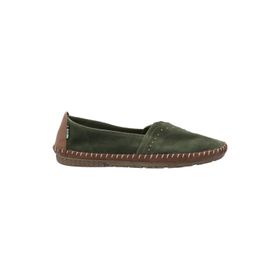 Slip On Para Mujer Cuero Laurie Verde Rockford
