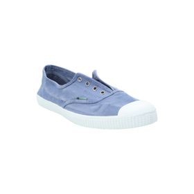Zapatilla Para Mujer Algodon Greece Azul Rockford