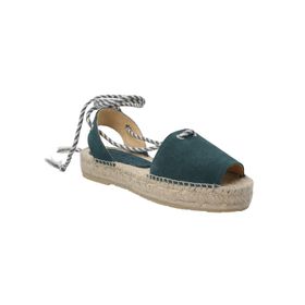 Alpargata Para Mujer Cuero Ivy Negro Rockford