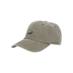 Gorro Algodón Orgánico Unisex Cap Dachshund I Verde Rockford