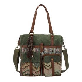 Cartera Textil/SinteticoMujer Atzi Bag Verde Rockford