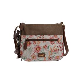 Cartera Textil/SinteticoMujer Alikai Cross Café Rockford