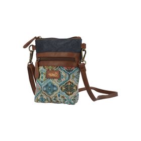 Cartera Textil/SinteticoMujer Litzai Cross Azul Rockford