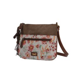 Cartera Textil/SinteticoMujer Alikai Cross Café Rockford