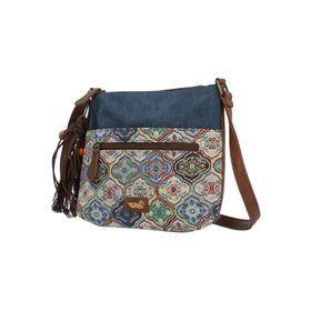 Cartera Textil/SinteticoMujer Alikai Cross Azul Rockford