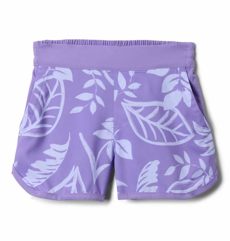 Short-Para-Niña-Ropa-de-Baño-Sandy-Shores™-Morado-Vestuario