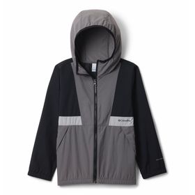 Casaca Para Niño Cortaviento Spire Valley™ Negra Vestuario