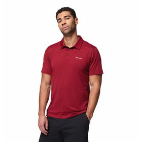 Polo Para Hombre Pique Tech Trail™ Guinda Vestuario