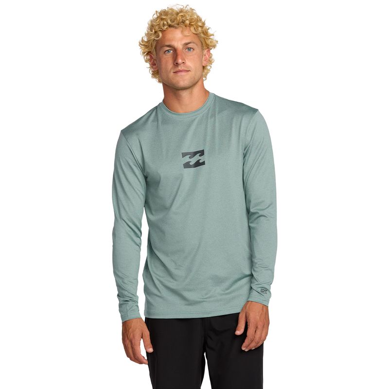 Lycra-Para-Hombre-Manga-Larga-All-Day-Wave-LF-Celeste-Billabong