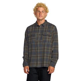 Camisa Para Hombre Manga Larga Offshore Flannel Azul Billabong