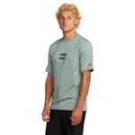 Lycra-Para-Hombre-Manga-Corta-All-Day-Wave-Celeste-Billabong