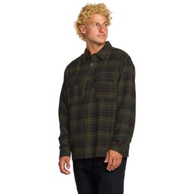 Camisa Para Hombre Manga Larga Offshore Flannel Negro Billabong