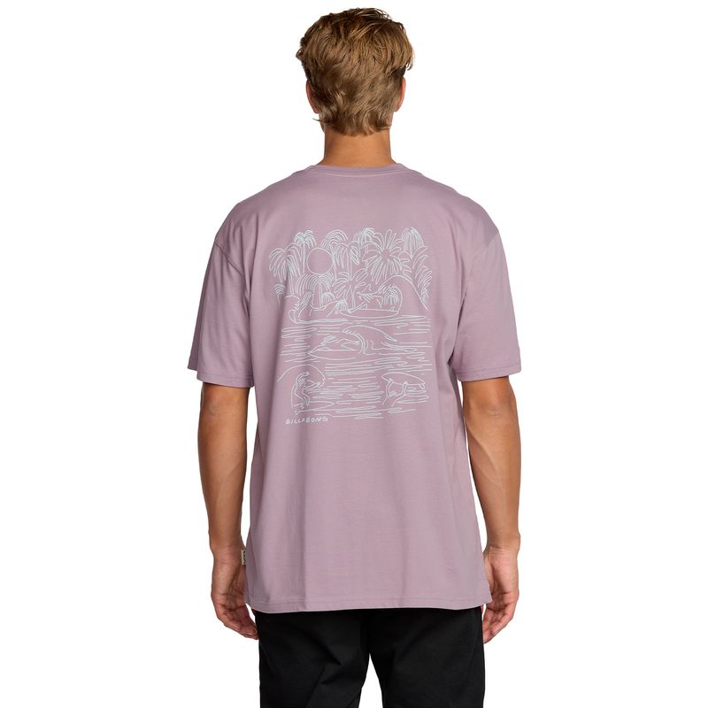 Polo-Para-Hombre-Scenes-Morado-Billabong