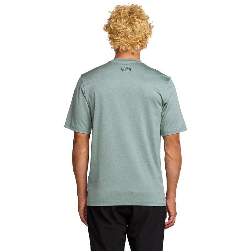 Lycra-Para-Hombre-Manga-Corta-All-Day-Wave-Celeste-Billabong