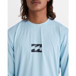 Lycra-Para-Hombre-Manga-Larga-All-Day-Wave-LF-Celeste-Billabong
