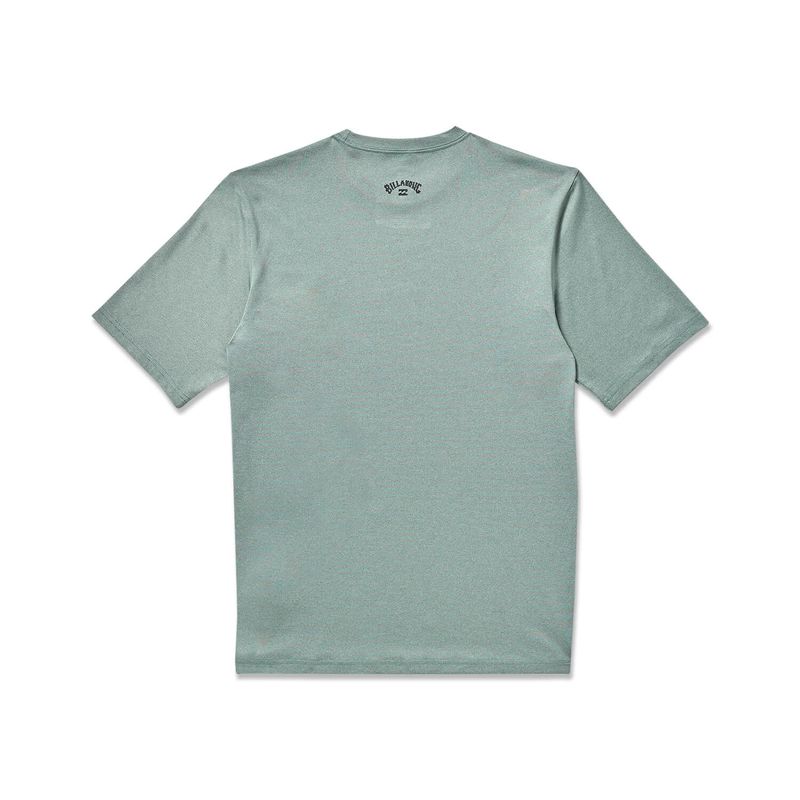 Lycra-Para-Hombre-Manga-Corta-All-Day-Wave-Celeste-Billabong