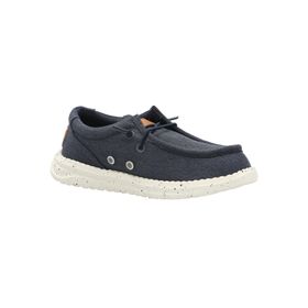 Alpargata Para Niño Poliester Zippa Azul Hush Puppies