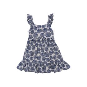 Vestido Para Niña Viscosa Amelia Azul Hush Puppies Kids