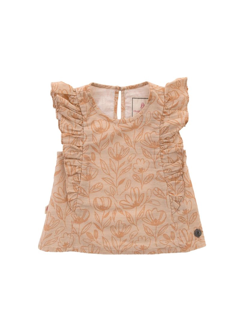 Polo-Para-Niña-Manga-Corta-Algodon-Enna-Rosado-Hush-Puppies-Kids