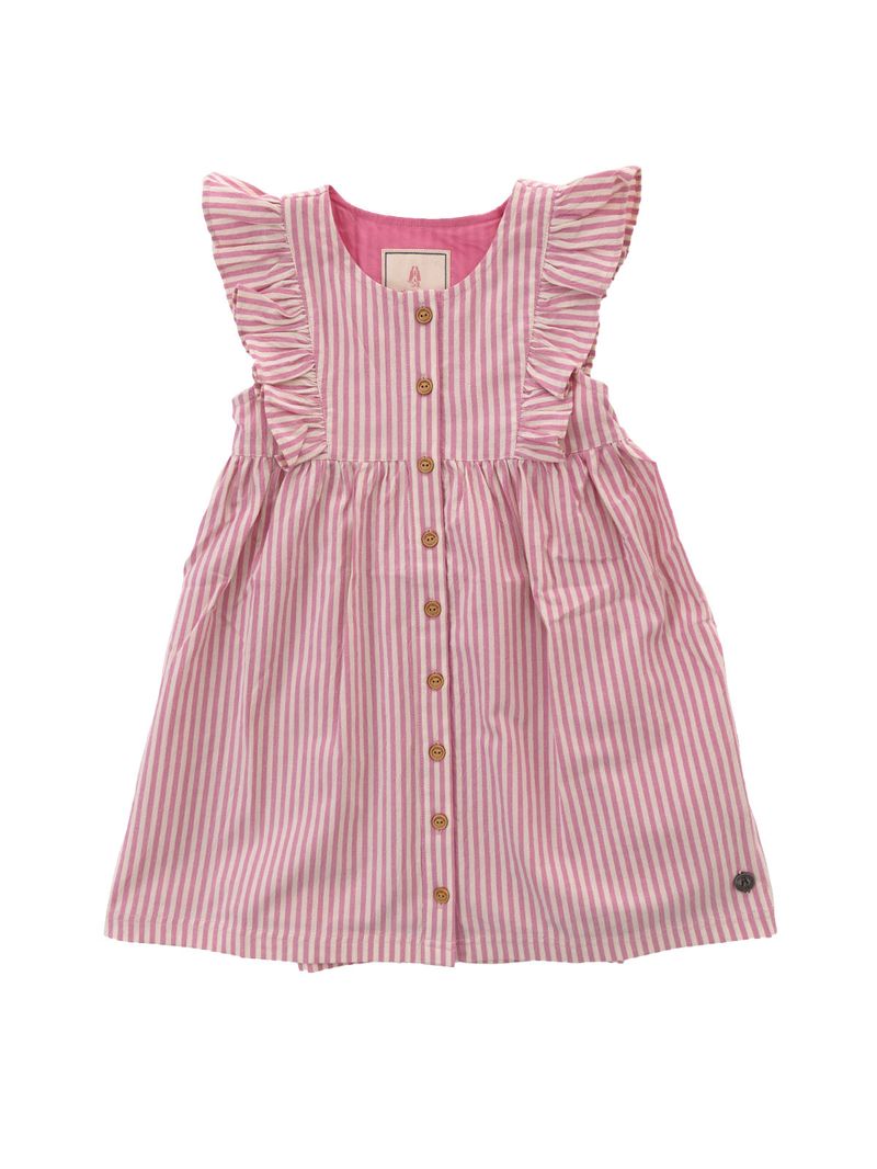 Vestido-Para-Niña-Algodon-Alezia-Rosado-Hush-Puppies-Kids
