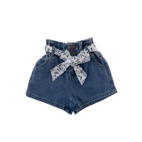 Short Para Niña Algodón Lasa denim Claro Hush Puppies Kids