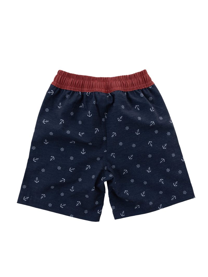 Ropa-de-Baño-Para-Niño-Poliester-Lobau-Azul-Hush-Puppies-Kids