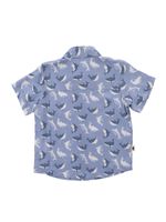 Camisa-Para-Niño-Manga-Corta-Viscosa-Guayabera-Azul-Hush-Puppies-Kids