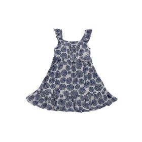 Vestido Para Niña Viscosa Amelia Azul Hush Puppies Kids