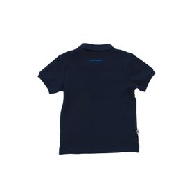 Polo Para Niño Manga Corta Algodón Unkel Azul Marino Hush Puppies Kids